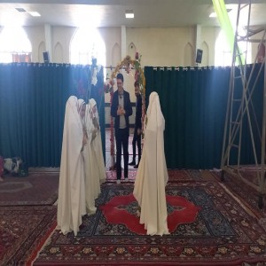 مراسم جشن تکلیف ۳۵۰ دانش آموز مکلف در مصلی امام خمینی بهار برگزار شد