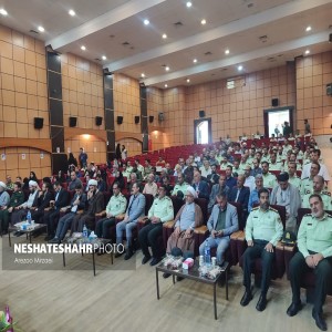 گزارش تصویری از آیین تکریم و معارفه فرمانده و جانشین فرمانده انتظامی شهرستان بهار