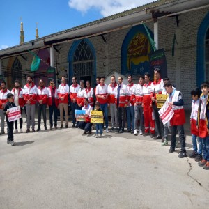 گزارش تصویری از حضور گسترده مردم شهرستان بهار در برگزاری راهپیمایی روز جهانی قدس