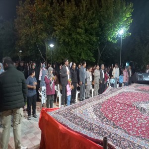 گزارش تصویری از برگزاری جشن میلاد امام رضا ع در پارک لاله بهار