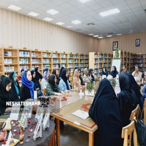 گزارش تصویری از نشست نقد و بررسی کتاب «در پرتگاه حادثه» در کتابخانه شهید باهنر بهار