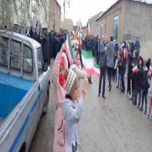 گزارش تصویری از استقبال پیکر مطهر شهدای گمنام در شهرستان بهار