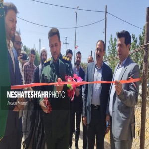 گزارش تصویری از افتتاح پروژه‌های عمرانی در شهرستان بهار به مناسبت هفته دولت