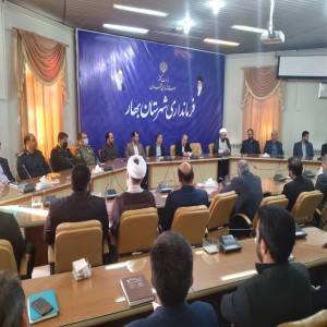 گزارش تصویری از مراسم تودیع و معارفه فرماندار شهرستان بهار