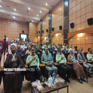گزارش تصویری از آیین تکریم و معارفه فرمانده و جانشین فرمانده انتظامی شهرستان بهار