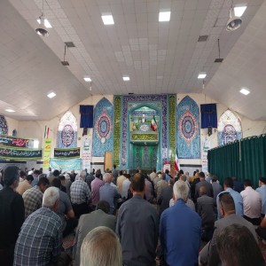 گزارش تصویری از برگزاری نماز عید سعید قربان در مصلی امام خمینی(ره) بهار