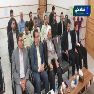 گزارش تصویری از مراسم تودیع و معارفه رئیس حوزه قضایی بخش لالجین