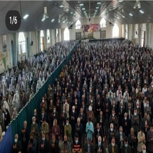 حضور پر شور مردم شهرستان بهار در مراسم نماز عید سعید فطر