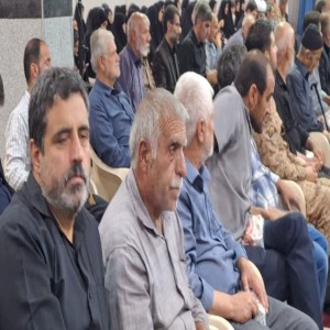 گزارش تصویری از مراسم بزرگداشت اربعین شهدای اقتدار در مصلی امام خمینی(ره) شهر لالجین (قسمت اول)
