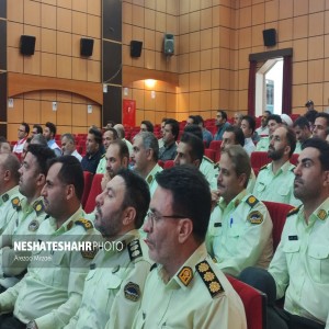 گزارش تصویری از آیین تکریم و معارفه فرمانده و جانشین فرمانده انتظامی شهرستان بهار