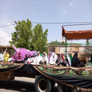 گزارش تصویری از عزاداری سومین روز از شهادت امام حسین(ع) در شهر بهار