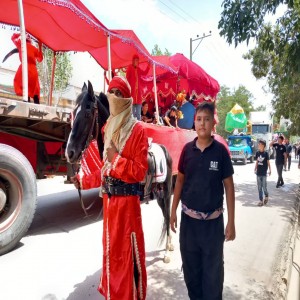 گزارش تصویری از عزاداری سومین روز از شهادت امام حسین(ع) در شهر بهار