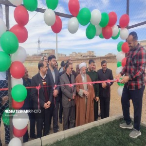 گزارش تصویری از افتتاح چند طرح عمرانی در روستای کریم آباد