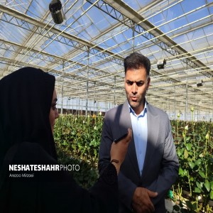گزارش تصویری از افتتاح بزرگ‌ترین گلخانه هیدروپونیک گل شاخه‌بریده در شهرستان بهار با حضور وزیر جهاد کشاورزی در شهرستان بهار