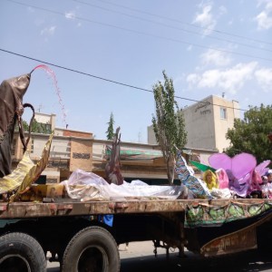 گزارش تصویری از عزاداری سومین روز از شهادت امام حسین(ع) در شهر بهار