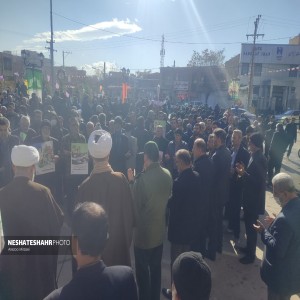 سالروز حماسه ۹ دی در شهر بهار با حضور مردم برگزار شد