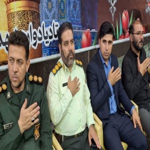 گزارش تصویری از مراسم بزرگداشت اربعین شهدای اقتدار در مصلی امام خمینی(ره) شهر لالجین (قسمت اول)
