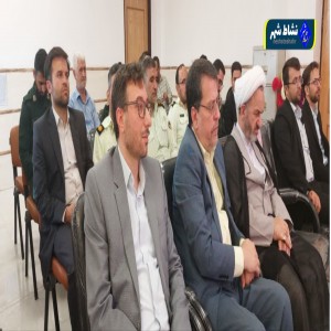 گزارش تصویری از مراسم تودیع و معارفه رئیس حوزه قضایی بخش لالجین