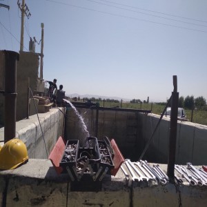 گزارش تصویری از پروژه آبرسانی کشاورزان بهاری به استان همدان