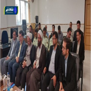 گزارش تصویری از مراسم تودیع و معارفه رئیس حوزه قضایی بخش لالجین