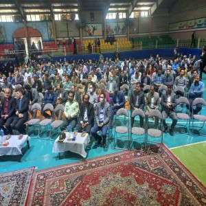 گزارش تصویری از برگزاری جشن مقام معلم در سالن امیر المومنین شهر بهار