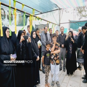 گزارش تصویری از افتتاح موکب شهدای دانش آموز در شهرستان بهار