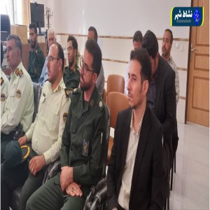 گزارش تصویری از مراسم تودیع و معارفه رئیس حوزه قضایی بخش لالجین